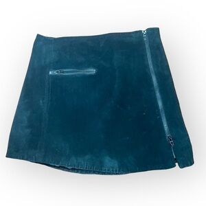 Blank NYC | Women Black Suede Miniskirt Size 27